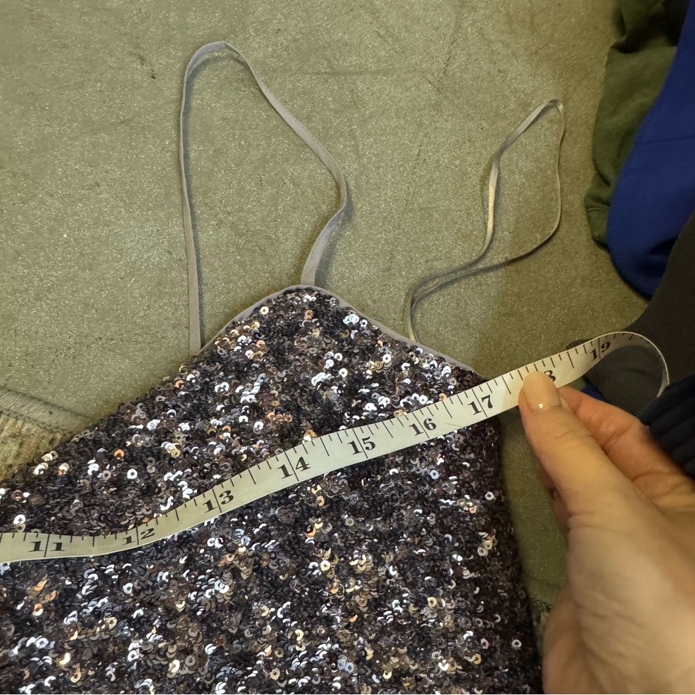 NWT J.Crew Collection Sequin floor-length slip dress - Picture 14 of 16